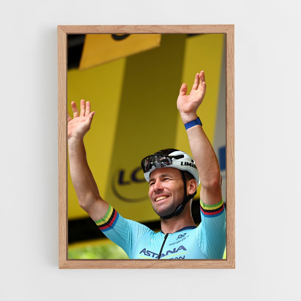 Poster Le Maître des Cimes – affiche Cyclisme (vue 4)